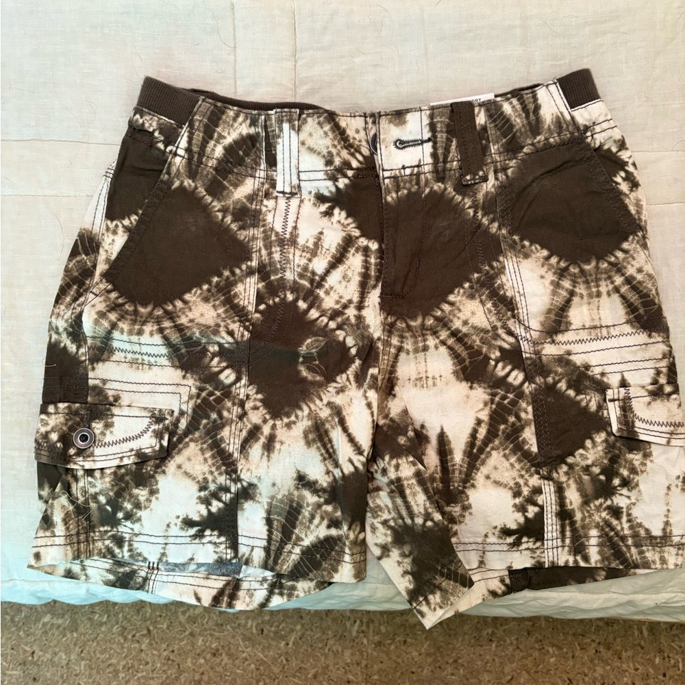 NWT Style & Co. Tie-Dye Cargo Shorts